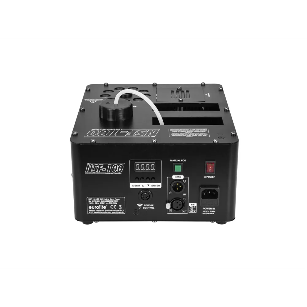 EUROLITE NSF-100 LED DMX Hybrid Spray Fogger