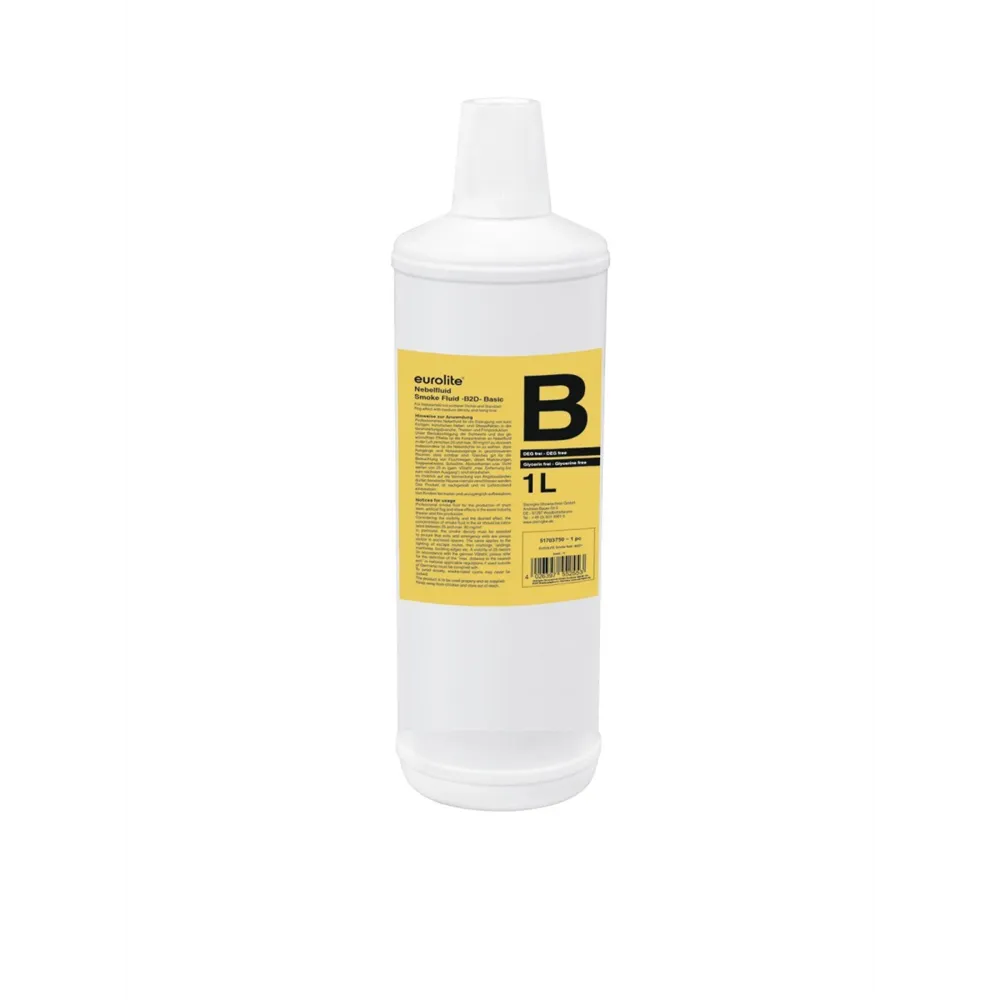 EUROLITE Smoke Fluid -B2D- Basic Nebelfluid 1l