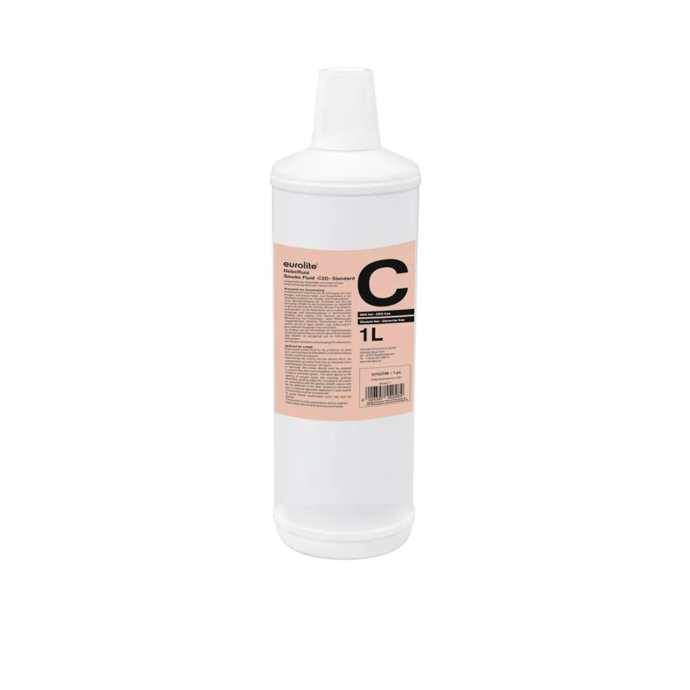 EUROLITE Smoke Fluid -C2D- Standard Nebelfluid 1l