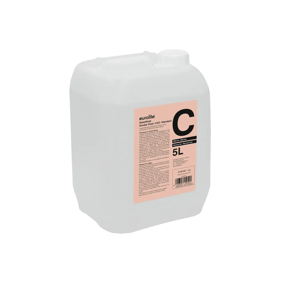 EUROLITE Smoke Fluid -C2D- Standard Nebelfluid 5l