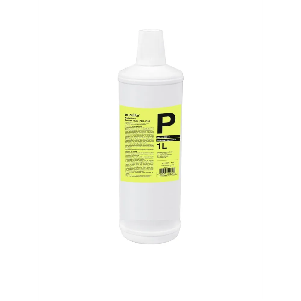 EUROLITE Smoke Fluid -P2D- Profi Nebelfluid 1l