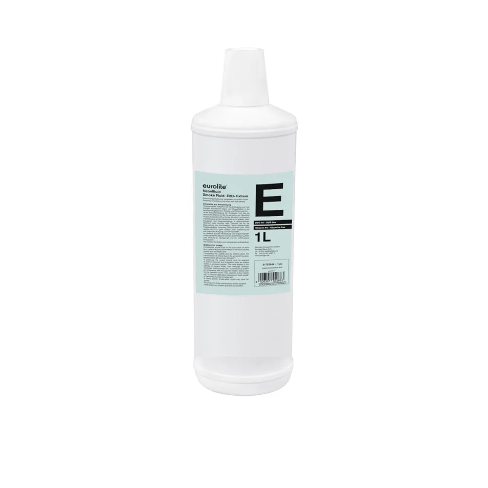 EUROLITE Smoke Fluid -E2D- Extrem Nebelfluid 1l