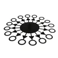 EUROLITE Ersatz-Ring für Seifenblasenmaschine