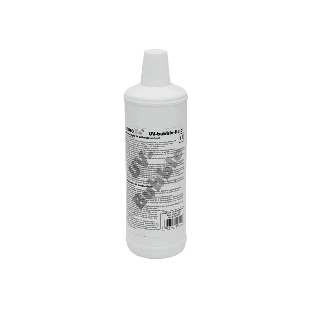 EUROLITE UV-Seifenblasenfluid 1l gelb