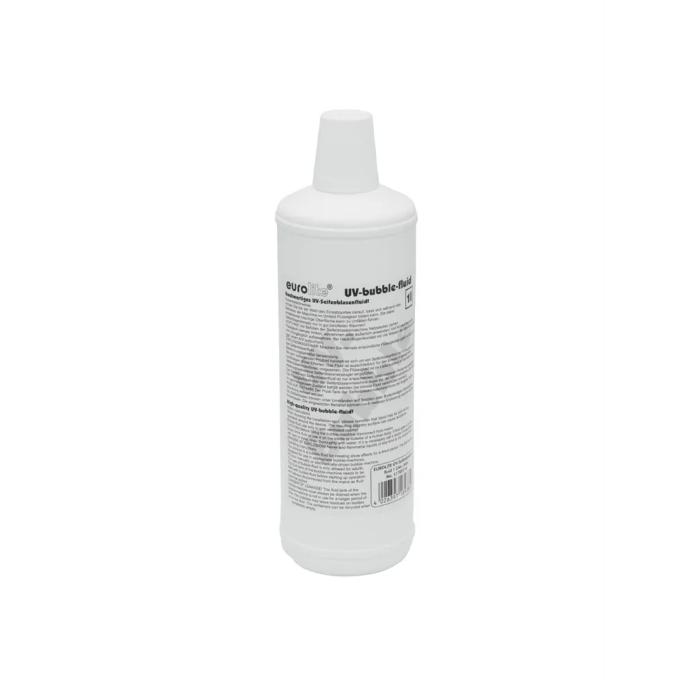 EUROLITE UV-Seifenblasenfluid 1l blau