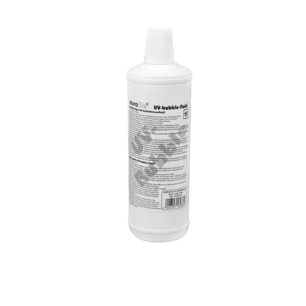 EUROLITE UV-Seifenblasenfluid Set 3x1l