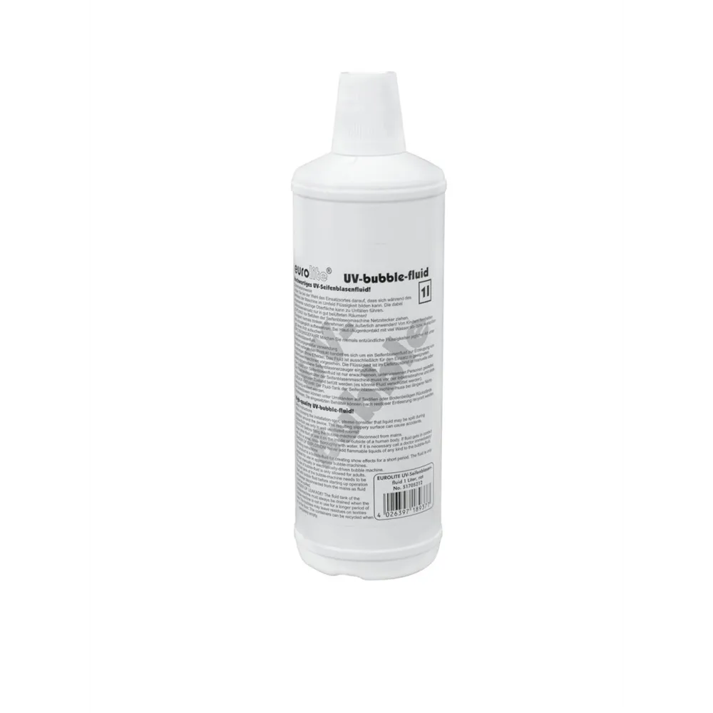 EUROLITE UV-Seifenblasenfluid Set 3x1l