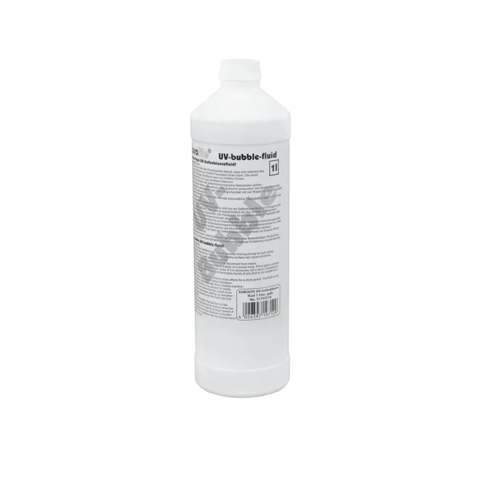 EUROLITE UV-Seifenblasenfluid Set 3x1l
