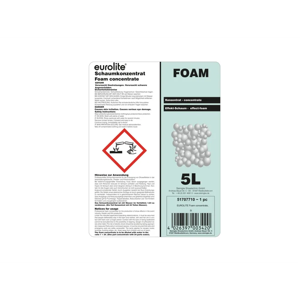 EUROLITE Foam-Konzentrat, 5l