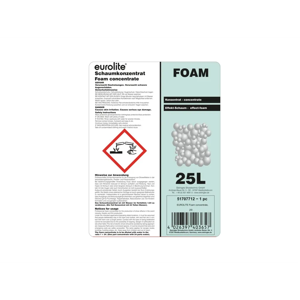 EUROLITE Foam-Konzentrat, 25l