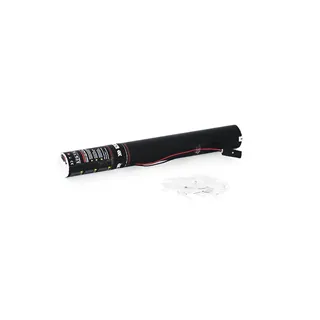 TCM FX Konfetti-Ladung elektrisch 50cm, weiß