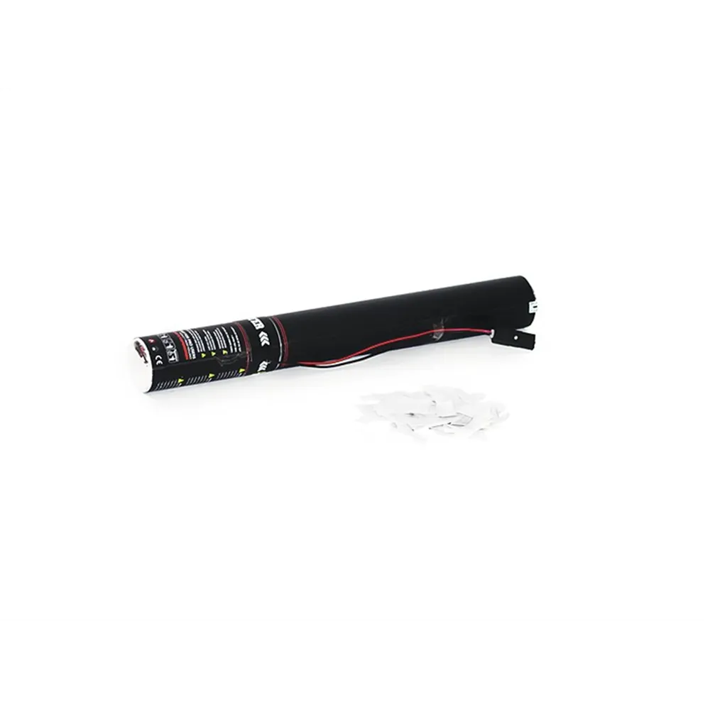 TCM FX Konfetti-Ladung elektrisch 50cm, weiß