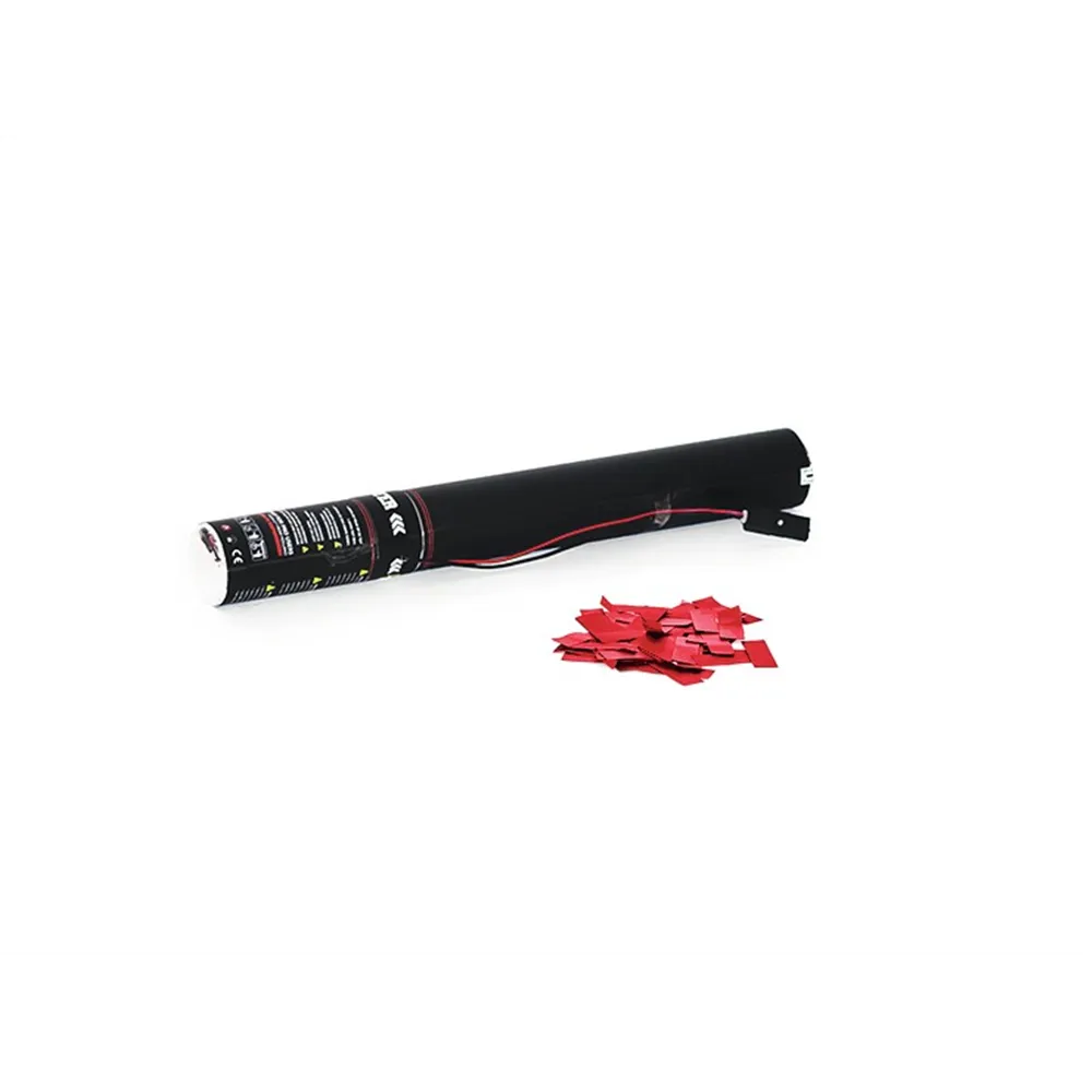 TCM FX Konfetti-Ladung elektrisch 50cm, rot