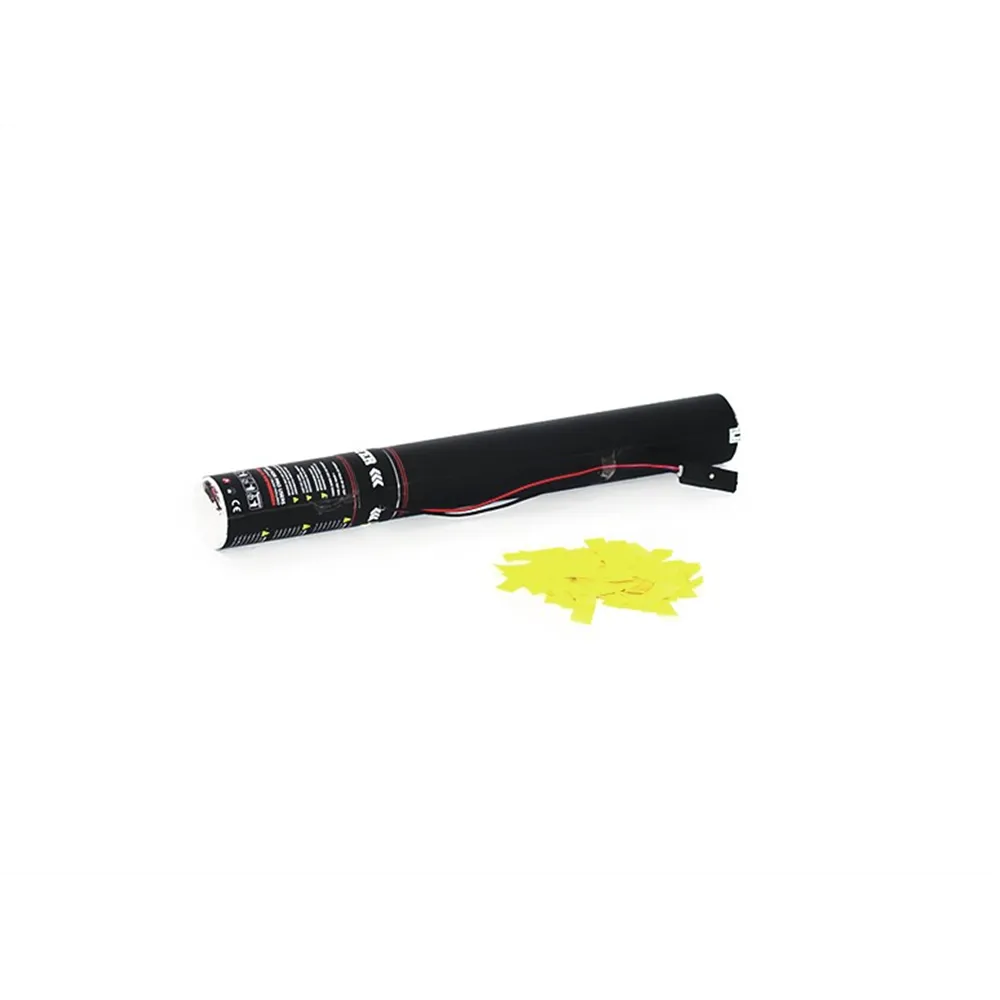 TCM FX Konfetti-Ladung elektrisch 50cm, gelb