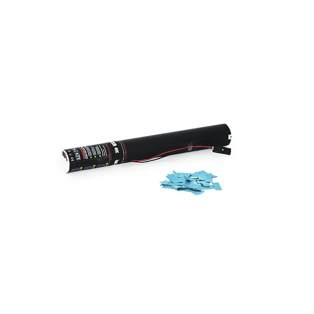 TCM FX Konfetti-Ladung elektrisch 50cm, hellblau