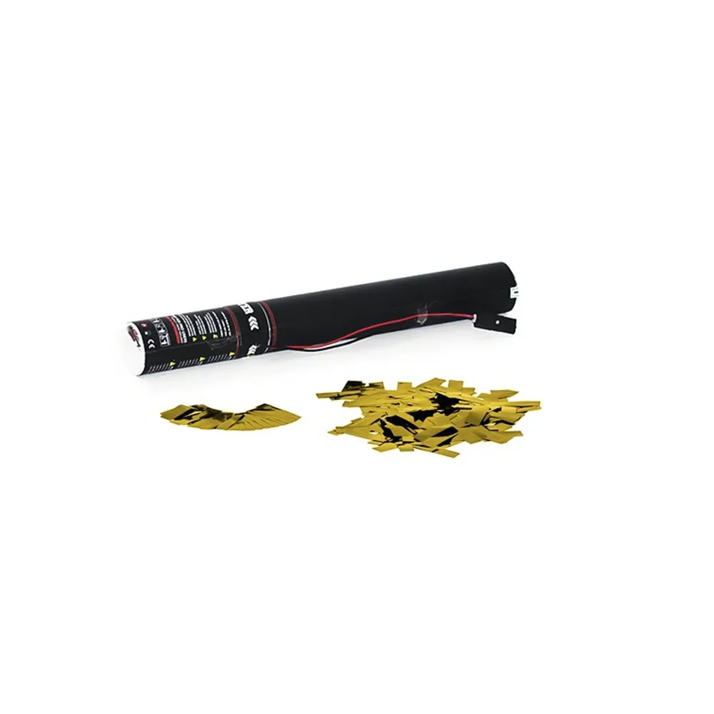 TCM FX Konfetti-Ladung elektrisch 50cm, gold