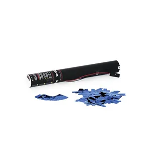TCM FX Konfetti-Ladung elektrisch 50cm, blau metallic