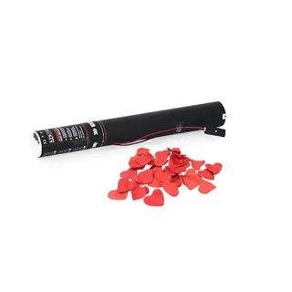 TCM FX Konfetti-Ladung elektrisch 50cm, rote Herzen