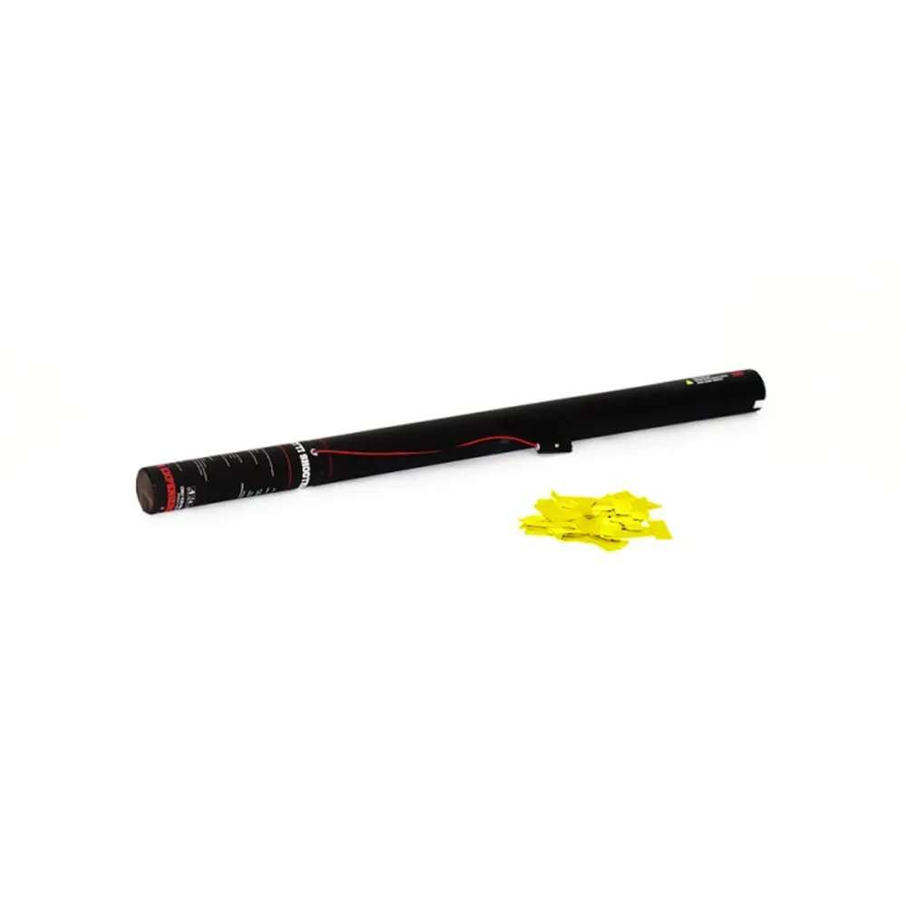 TCM FX Konfetti-Ladung elektrisch 80cm, gelb