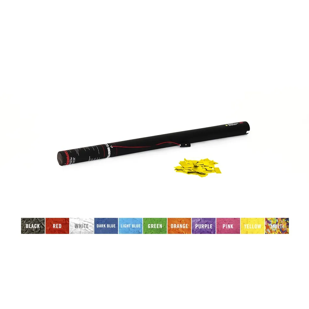 TCM FX Konfetti-Ladung elektrisch 80cm, gelb