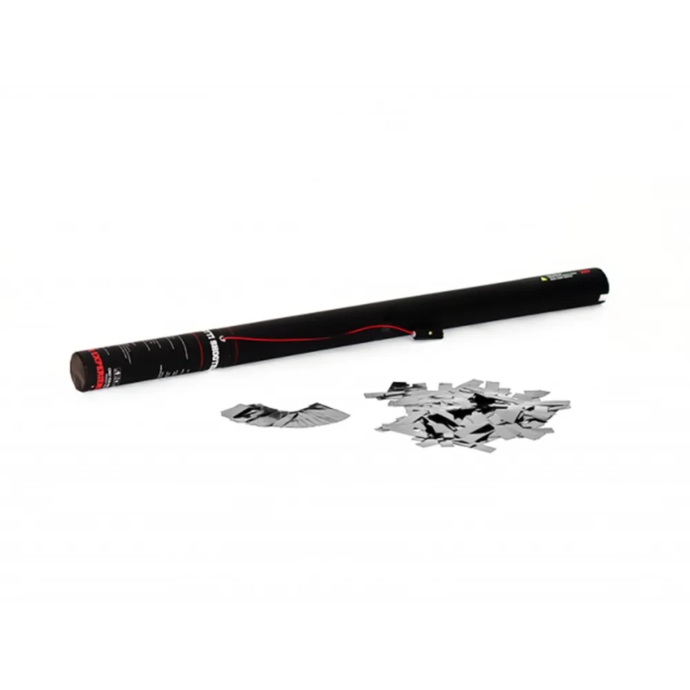 TCM FX Konfetti-Ladung elektrisch 80cm, silber