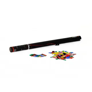 TCM FX Konfetti-Ladung elektrisch 80cm, mehrfarbig metallic