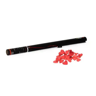 TCM FX Konfetti-Ladung elektrisch 80cm, rote Herzen