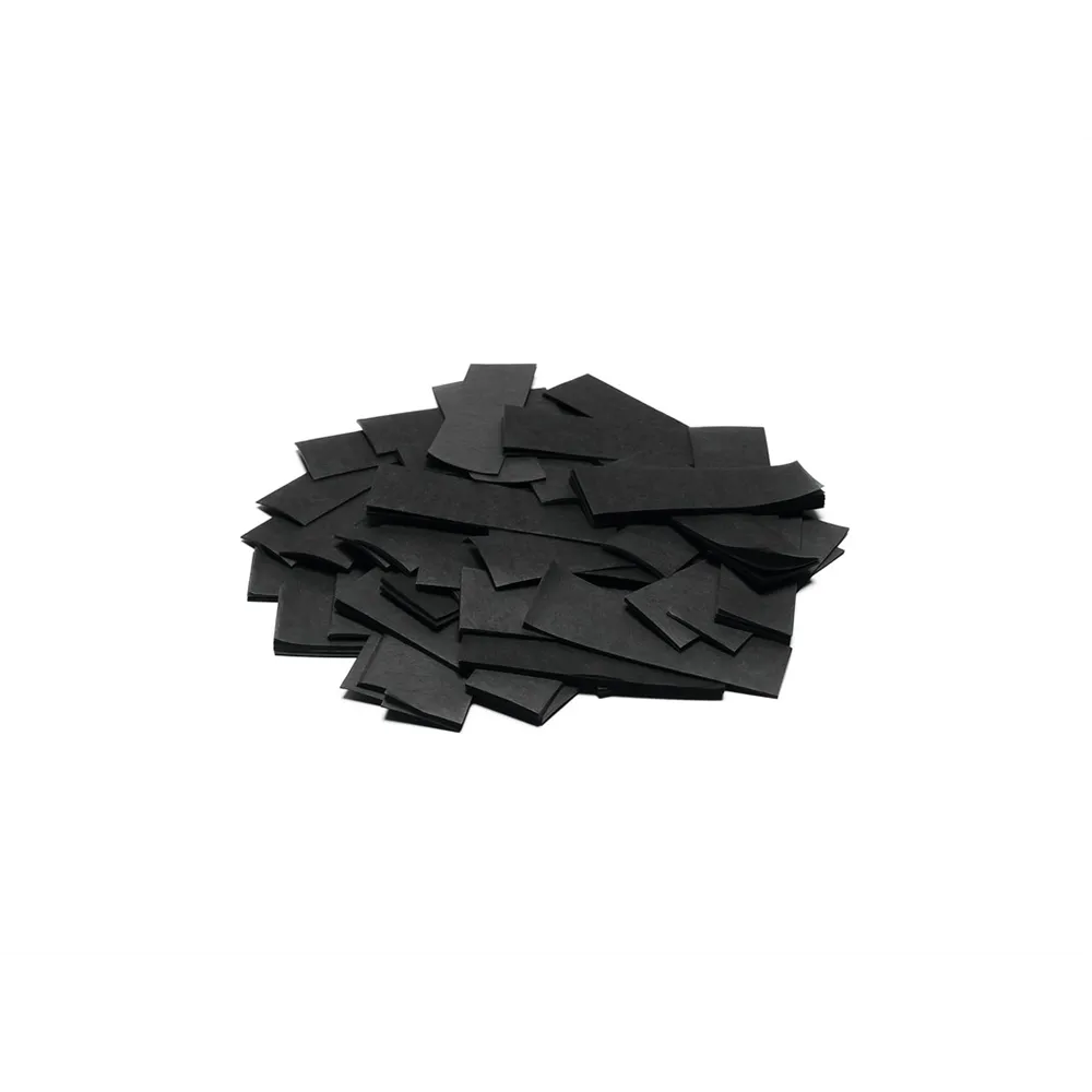 TCM FX Slowfall Konfetti rechteckig 55x18mm, schwarz, 1kg