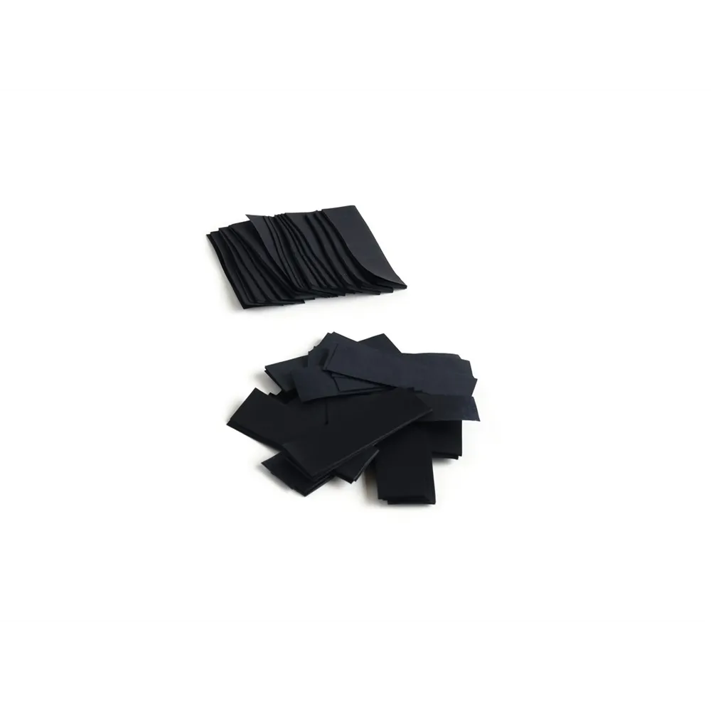 TCM FX Slowfall Konfetti rechteckig 55x18mm, schwarz, 1kg