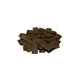 TCM FX Slowfall Konfetti rechteckig 55x18mm, braun, 1kg