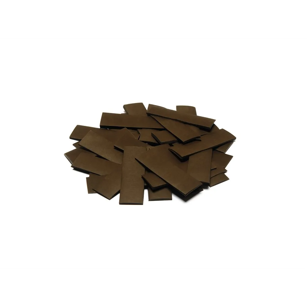 TCM FX Slowfall Konfetti rechteckig 55x18mm, braun, 1kg
