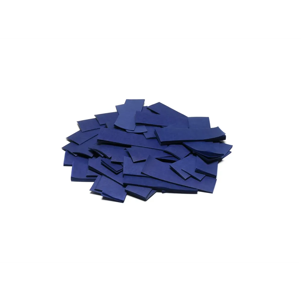 TCM FX Slowfall Konfetti rechteckig 55x18mm, dunkelblau, 1kg