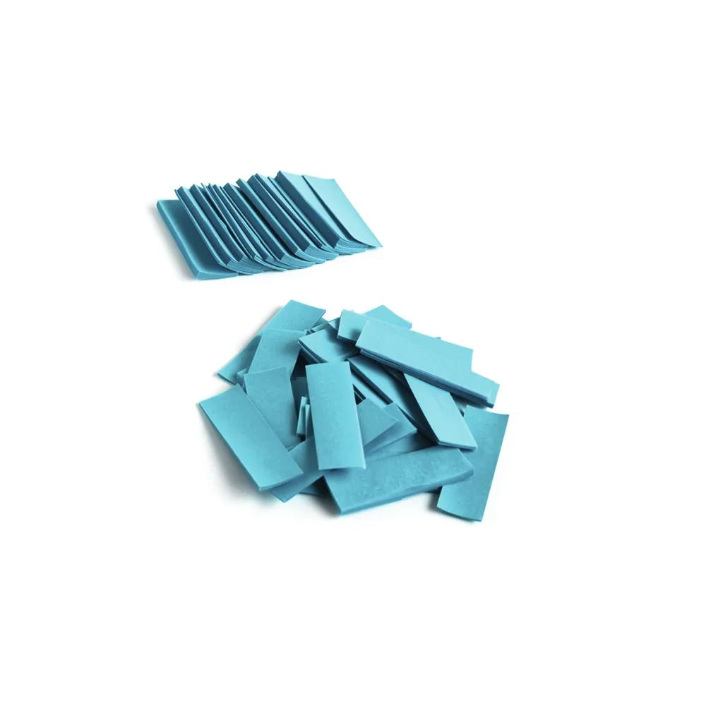 TCM FX Slowfall Konfetti rechteckig 55x18mm, hellblau, 1kg