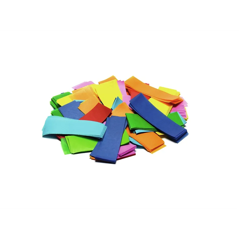 TCM FX Slowfall Konfetti rechteckig 55x18mm, mehrfarbig, 1kg
