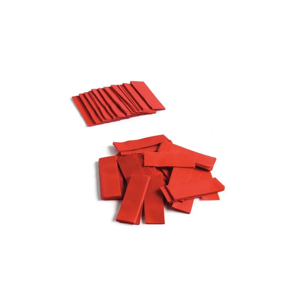 TCM FX Slowfall Konfetti rechteckig 55x18mm, rot, 1kg