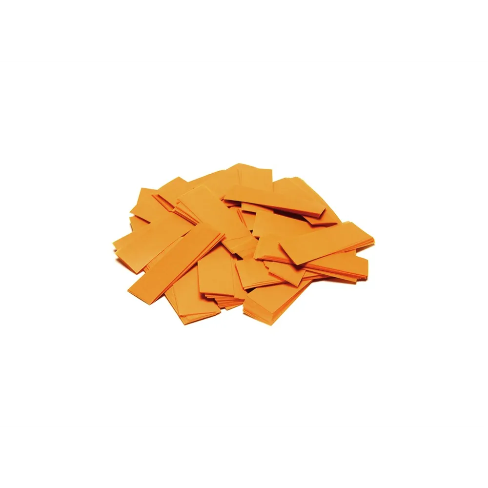 TCM FX Slowfall Konfetti rechteckig 55x18mm, orange, 1kg
