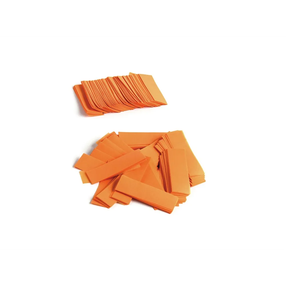 TCM FX Slowfall Konfetti rechteckig 55x18mm, orange, 1kg