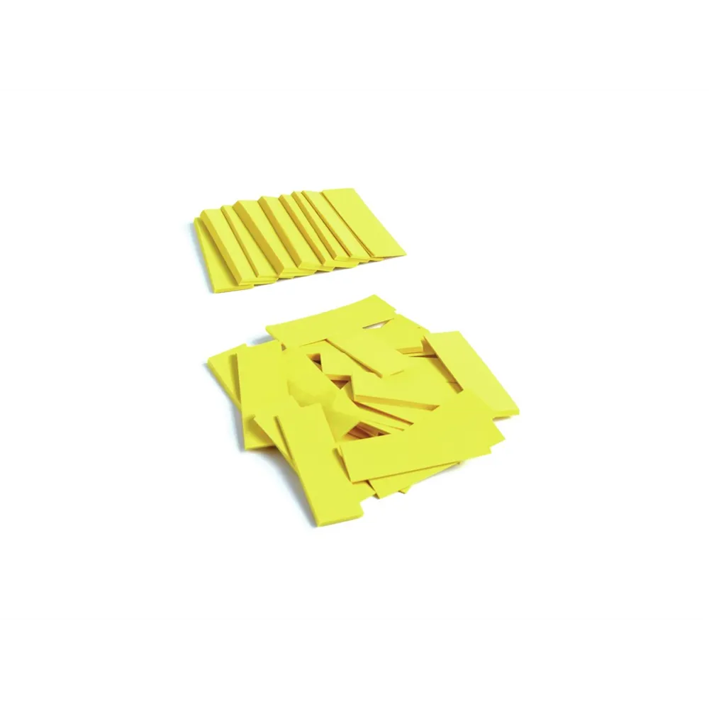 TCM FX Slowfall Konfetti rechteckig 55x18mm, gelb, 1kg