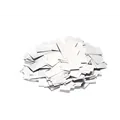 TCM FX Slowfall Konfetti rechteckig 55x18mm, weiß/silber, 1kg