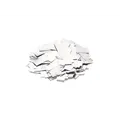 TCM FX Metallic Konfetti rechteckig 55x18mm, weiß, 1kg