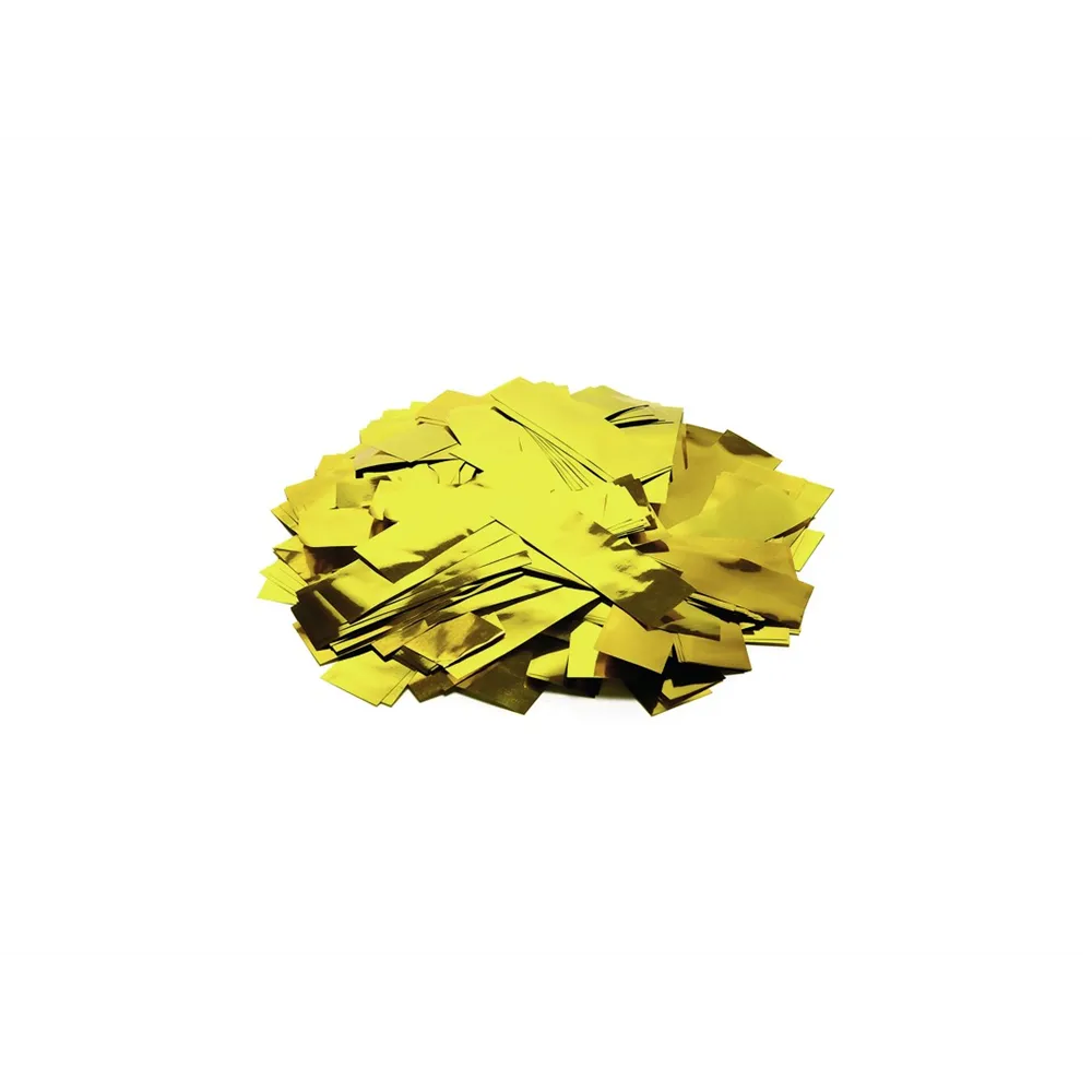 TCM FX Metallic Konfetti rechteckig 55x18mm, gold, 1kg