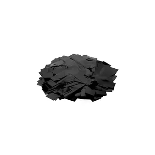 TCM FX Metallic Konfetti rechteckig 55x18mm, schwarz, 1kg