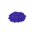 TCM FX Metallic Konfetti rechteckig 55x18mm, blau, 1kg