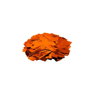 TCM FX Metallic Konfetti rechteckig 55x18mm, orange, 1kg