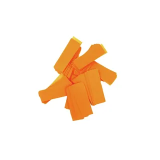 TCM FX Slowfall Konfetti rechteckig 55x18mm, neonorange, UV-aktiv, 1kg