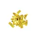 TCM FX Metallic Konfetti rechteckig 55x18mm, gold, Lasereffekt, 1kg