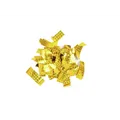 TCM FX Metallic Konfetti rechteckig 55x18mm, gold, Lasereffekt, 1kg