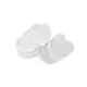 TCM FX Slowfall Konfetti Herzen 55x55mm, weiß, 1kg
