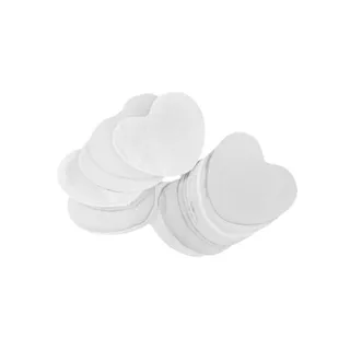 TCM FX Slowfall Konfetti Herzen 55x55mm, weiß, 1kg