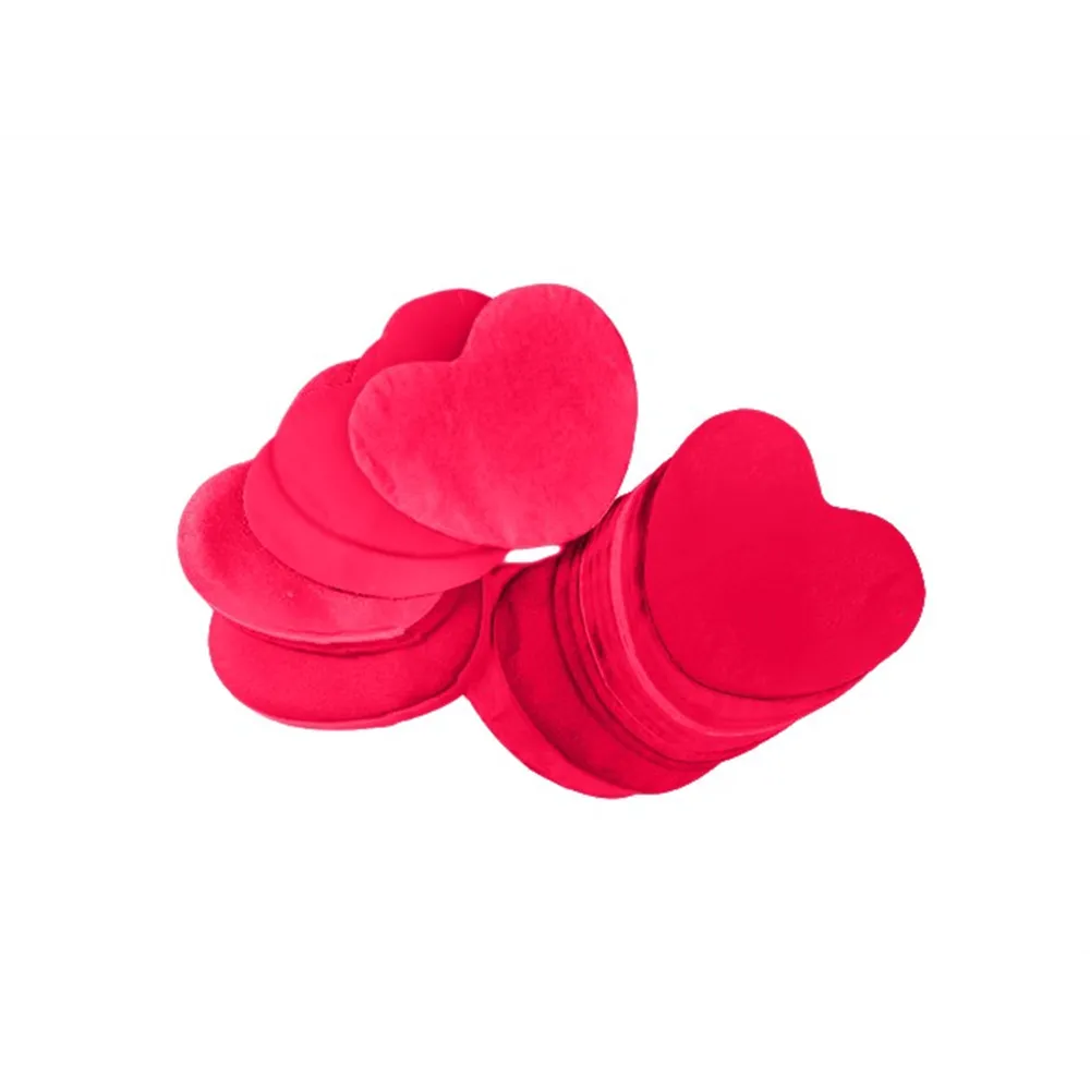 TCM FX Slowfall Konfetti Herzen 55x55mm, rot, 1kg